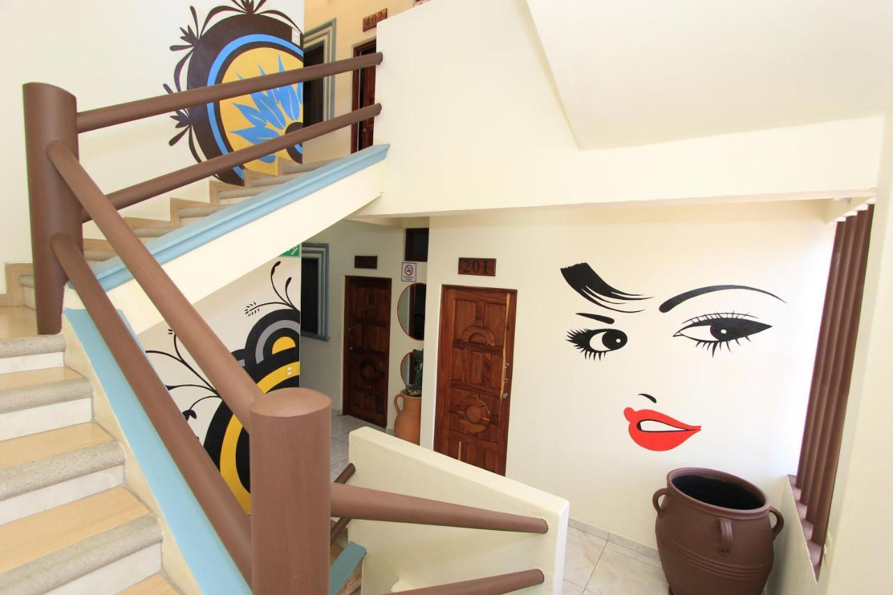 سانتا كروز هواتولكو Hotel Posada Diamante المظهر الخارجي الصورة